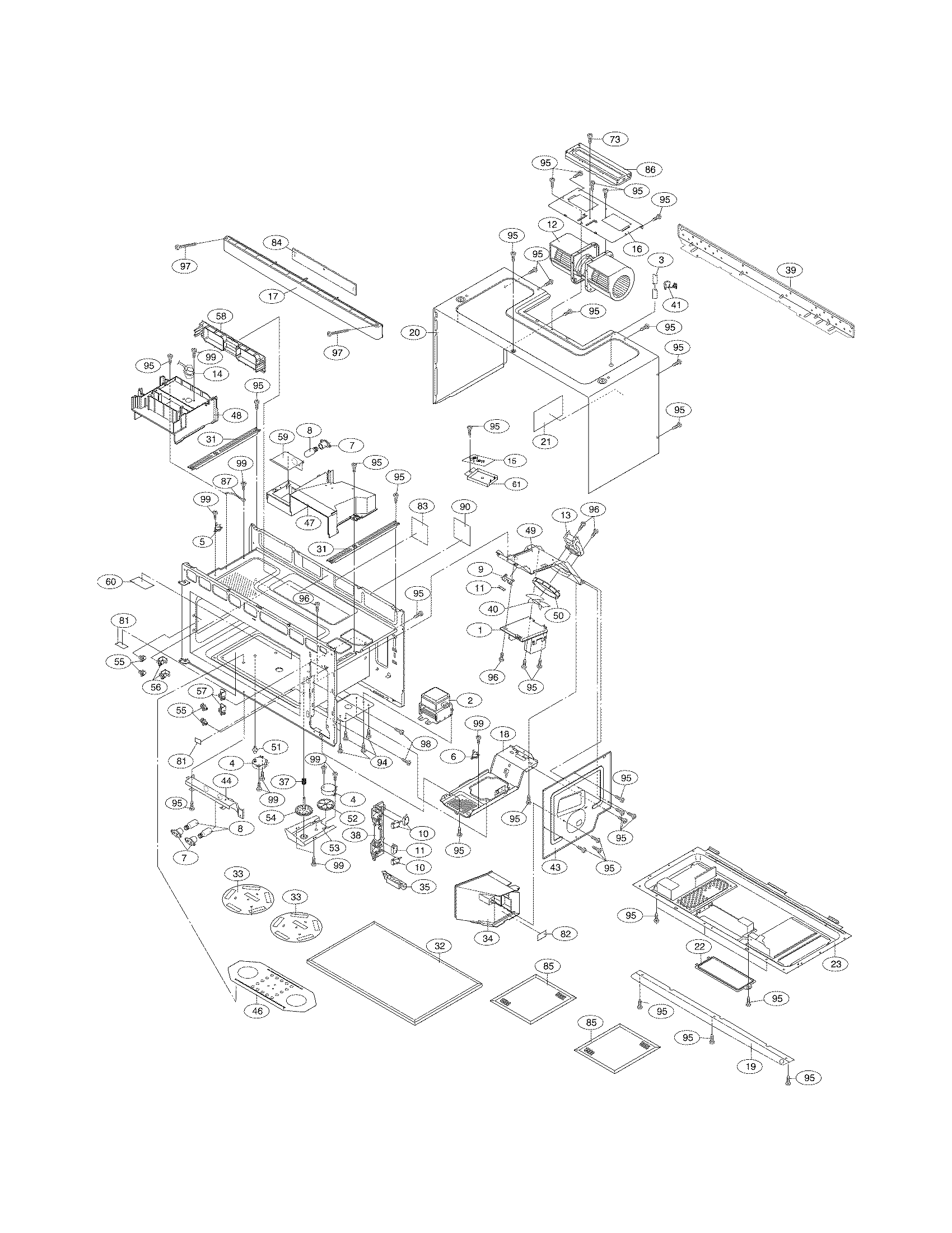 ELECTROLUX MICROWAVE/HOOD COMBO Parts | Model ei30mh55gsb ... electrolux microwave e30m075hps wiring diagram 