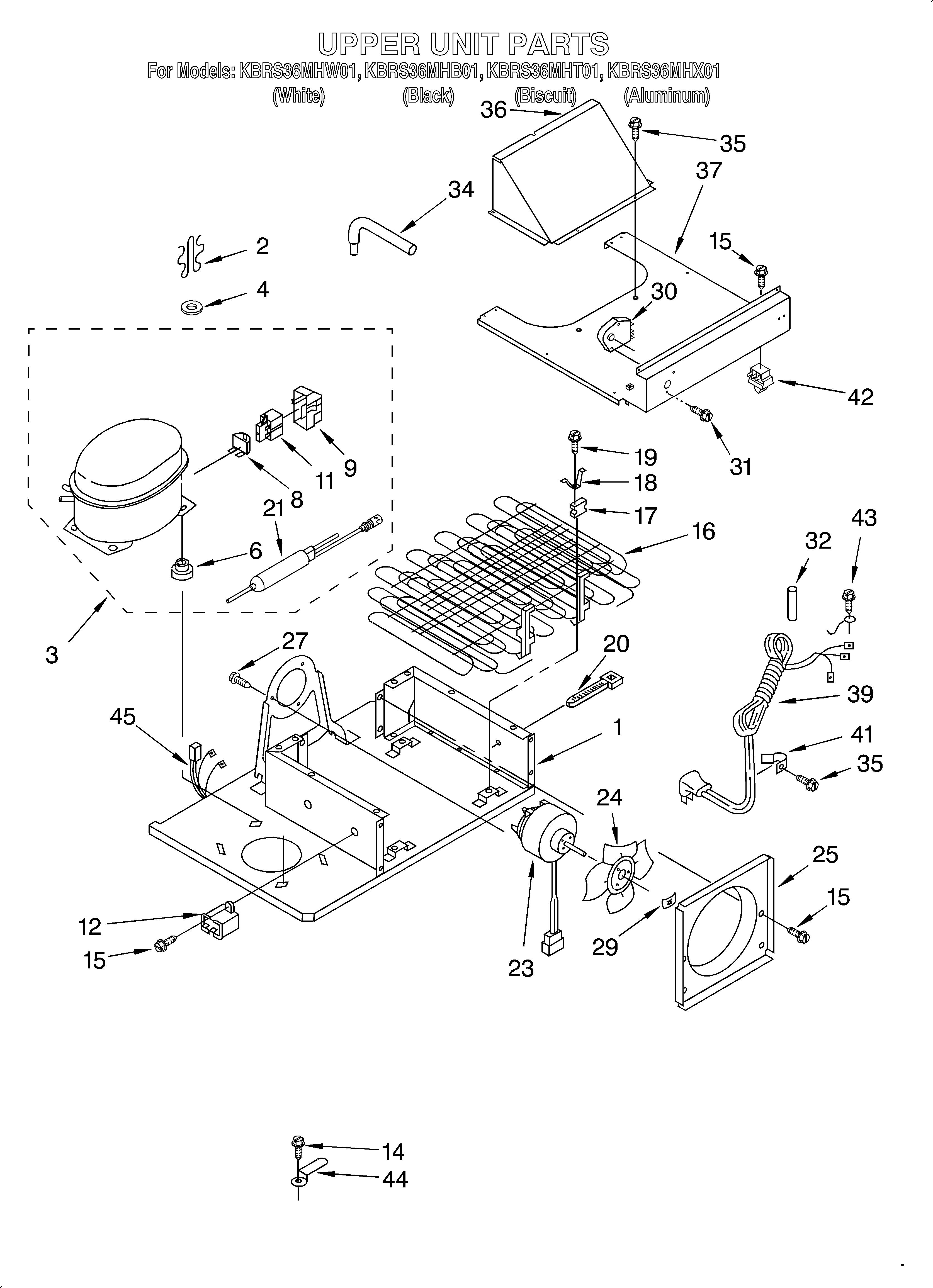 How do I clean my kitchenaid's coils when they are located on top of