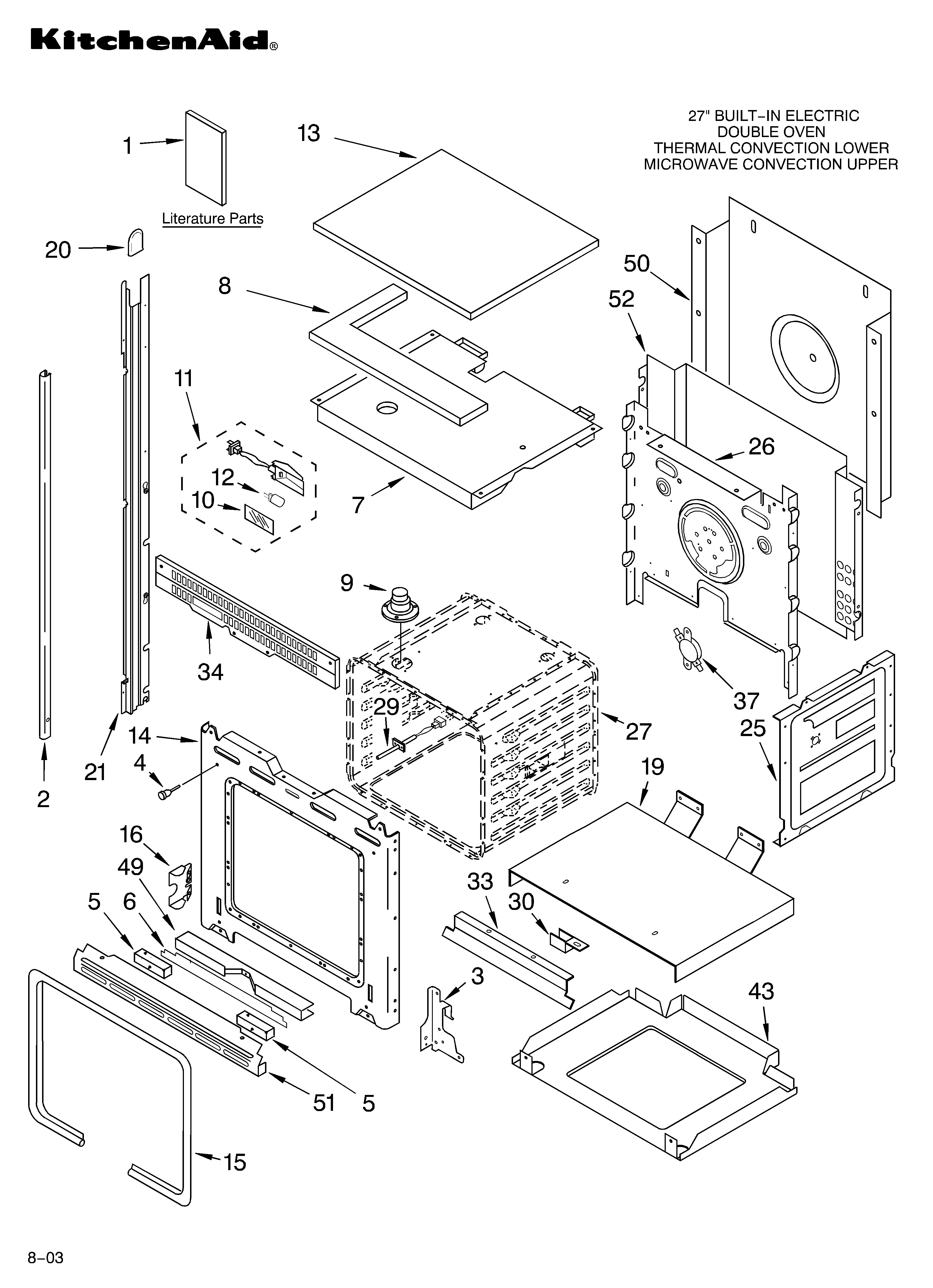 28 Kitchenaid Oven Parts Diagram Wiring Diagram For Kitchen