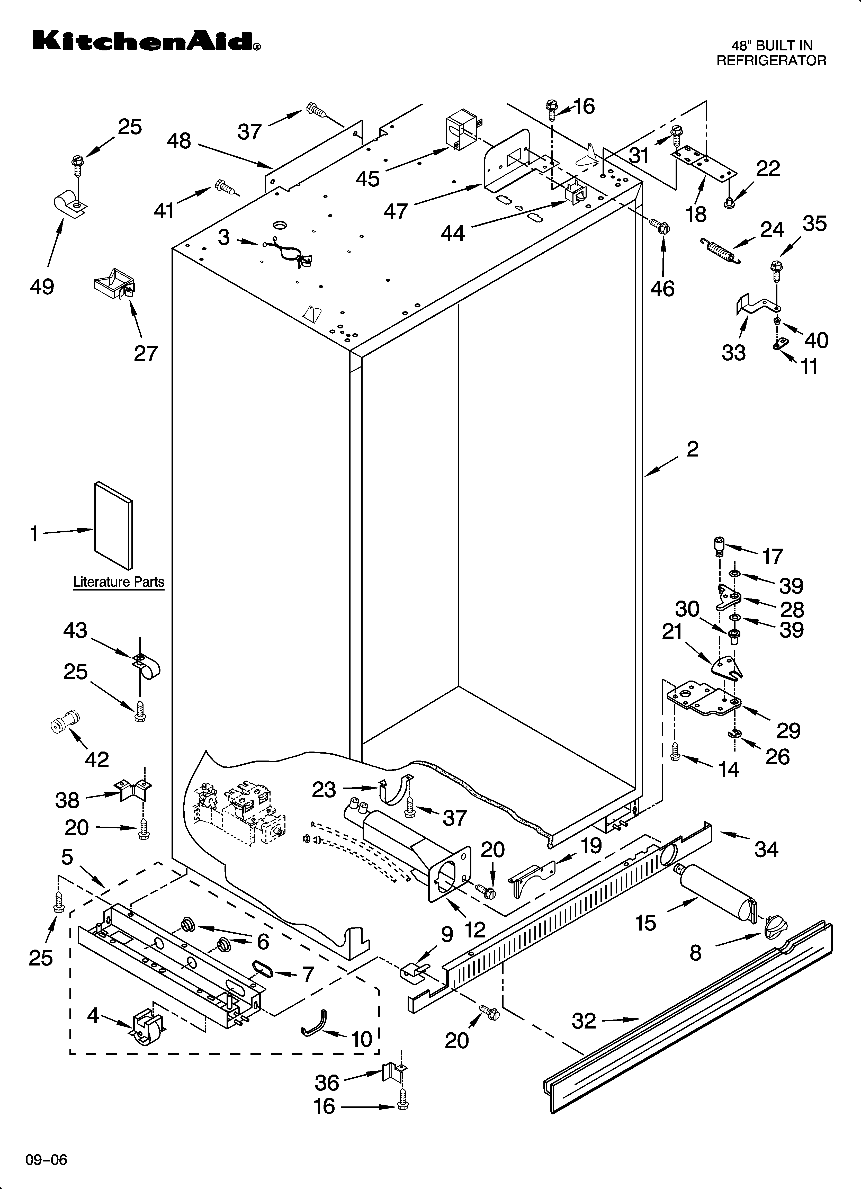 Kitchenaid Superba: Kitchenaid Superba Refrigerator Parts Diagram