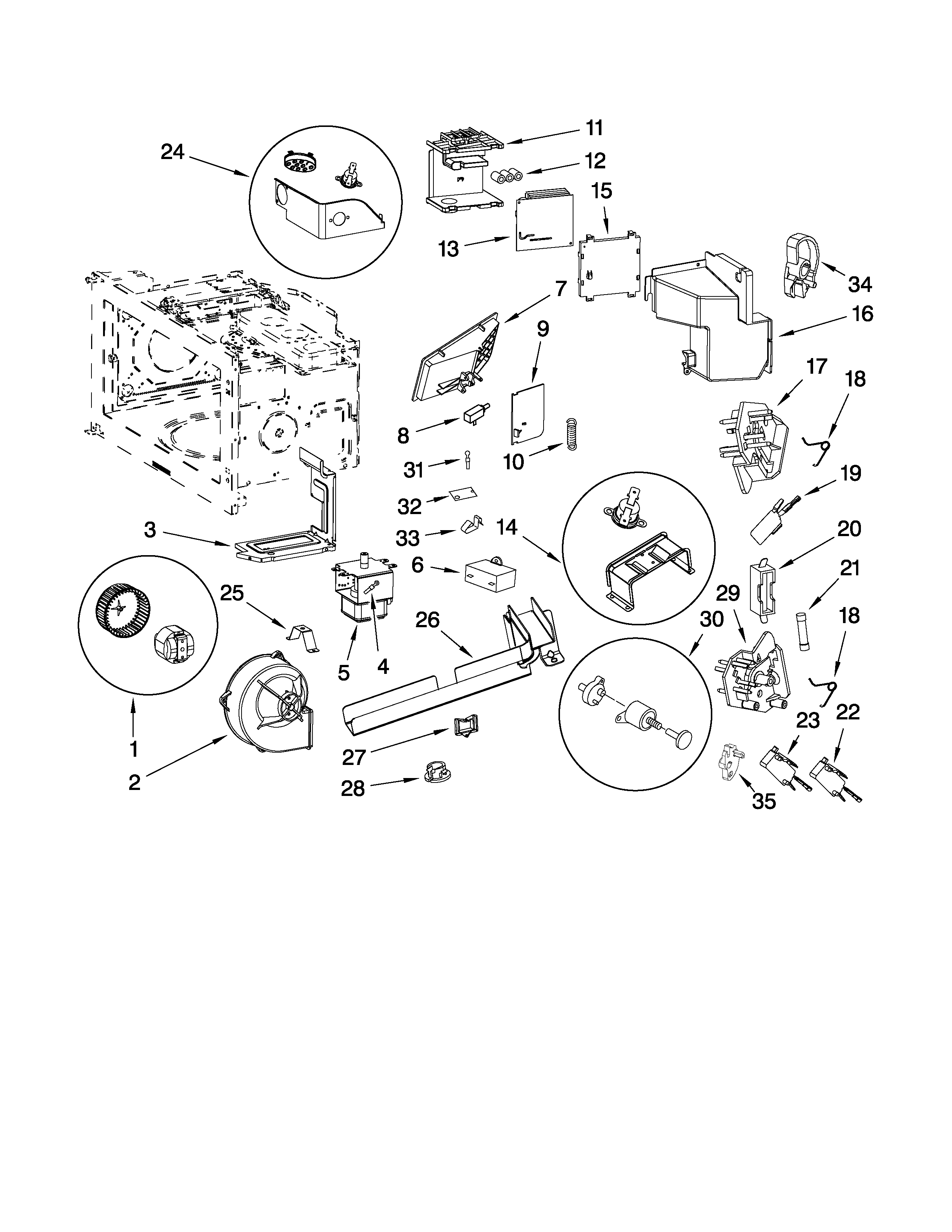 Whirlpool velos gold microwave just turned off whilst cooking now wont