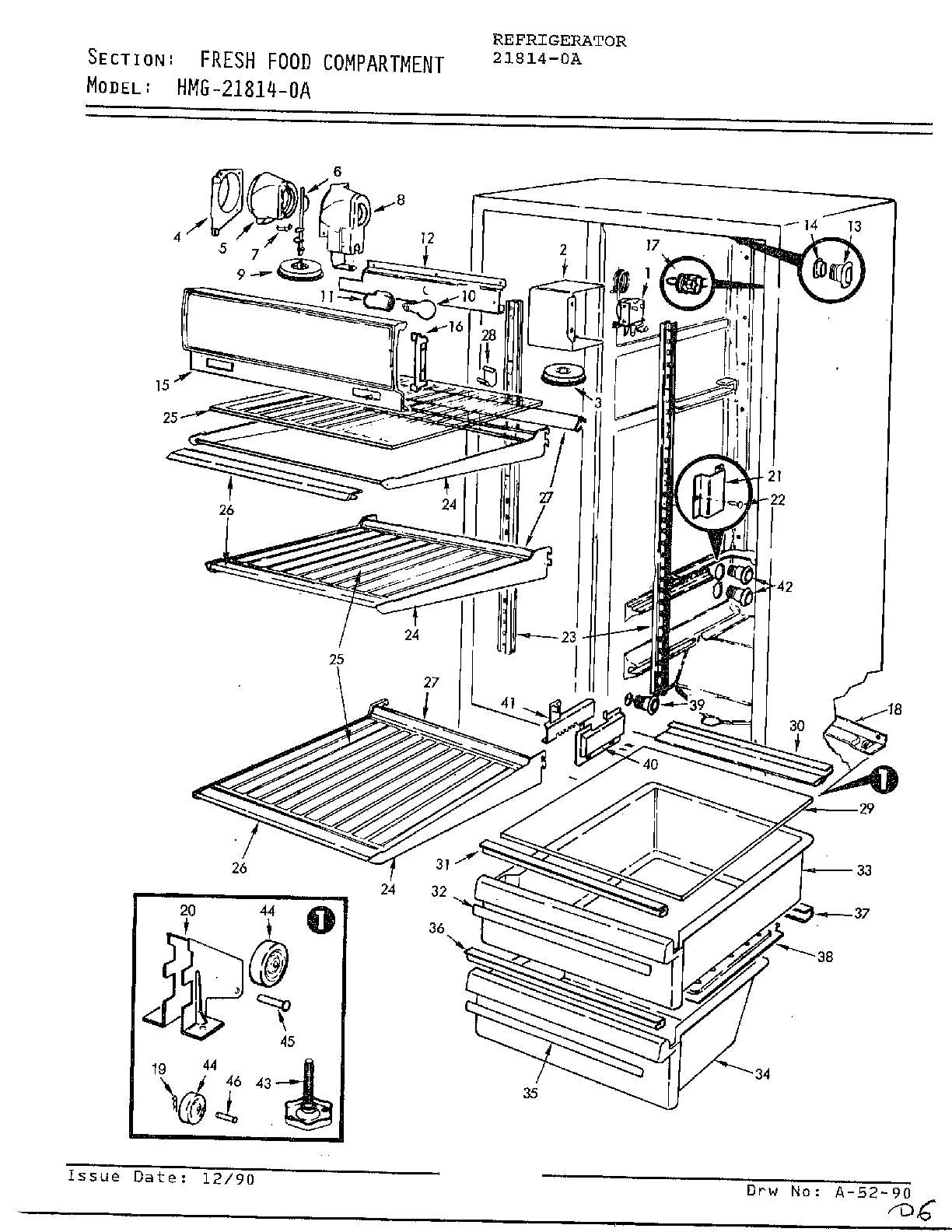 ADMIRAL Refrigerator Ice maker kit (side x sid Parts Model 21814