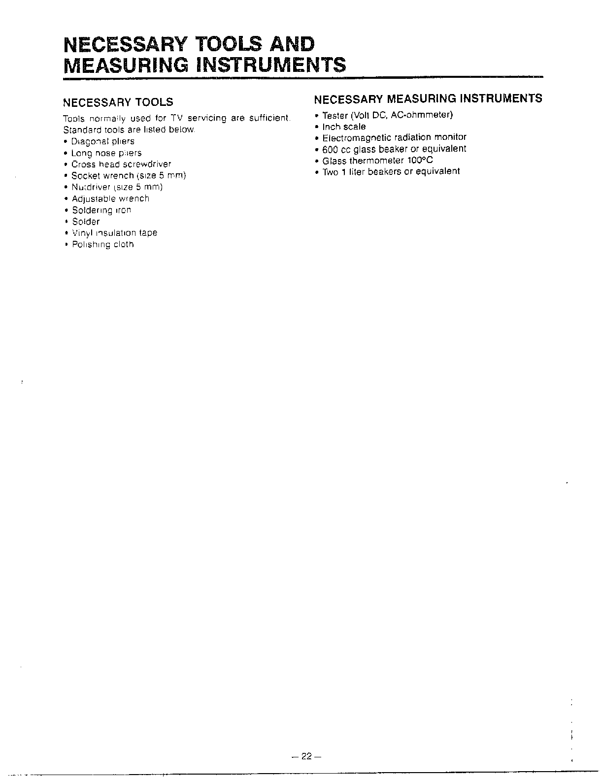Goldstar Microwave oven Tools/me... instruments Parts