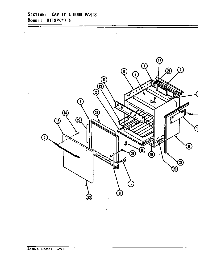 MAGIC CHEF Magic Chef Rv Cooking Parts Model BT18PS3 Sears PartsDirect