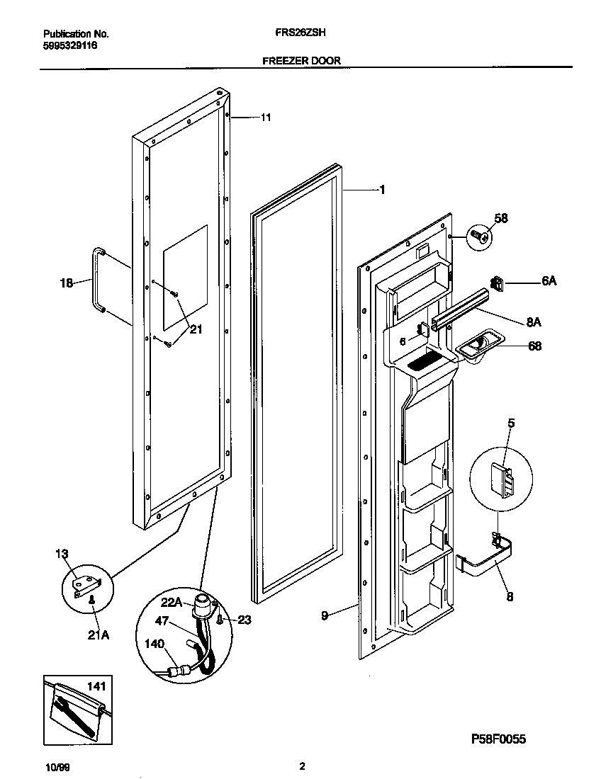 Frigidaire Refrigerator Wiring Diagram Parts