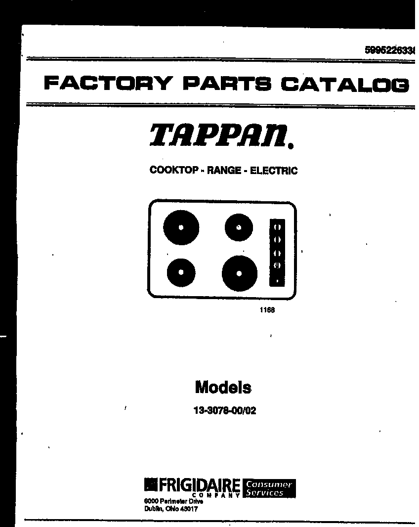 Tappan  Cooktop - Range - Electric - 5995226338  