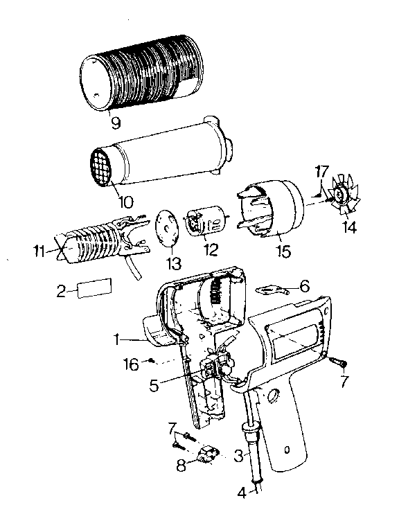 CRAFTSMAN HEAT GUN Parts | Model 900117770 | Sears PartsDirect