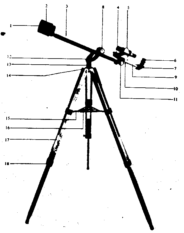 SEARS ASTRONOMICAL TELESCOPE Parts | Model 41244700 | Sears PartsDirect