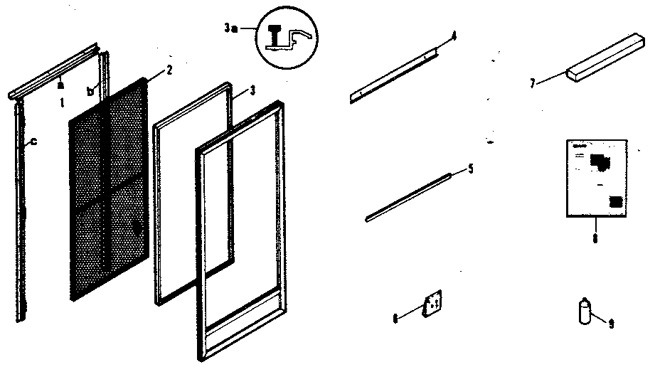 Sears Sears Storm Door Parts Model 65623831270 Sears Partsdirect