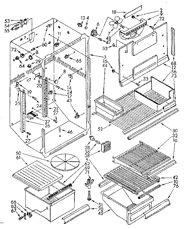 Kenmore Refrigerator Diagram Kenmore Refrigerator Diagram