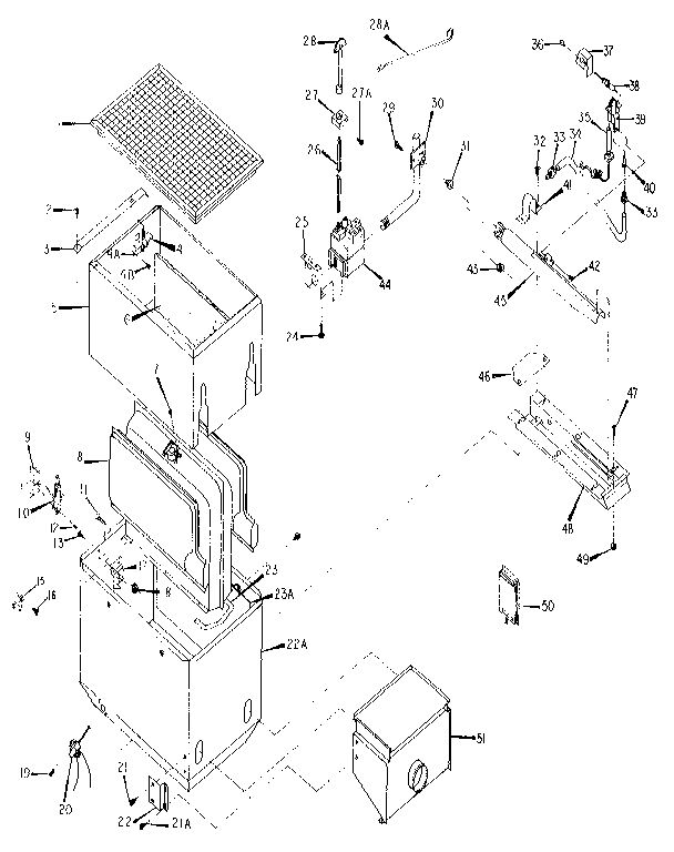 SUBURBAN MFG. CO. GAS-FIRED FLOOR FURNACE Parts | Model FF45 | Sears