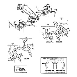 TROYBILT Rear Tine, Gas Tiller Bolo Tine parts