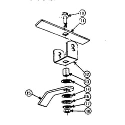TROYBILT Rear Tine, Gas Tiller Main Support / Yoke parts