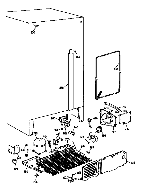 KENMORE REFRIGERATOR Parts | Model 3639562621 | Sears PartsDirect