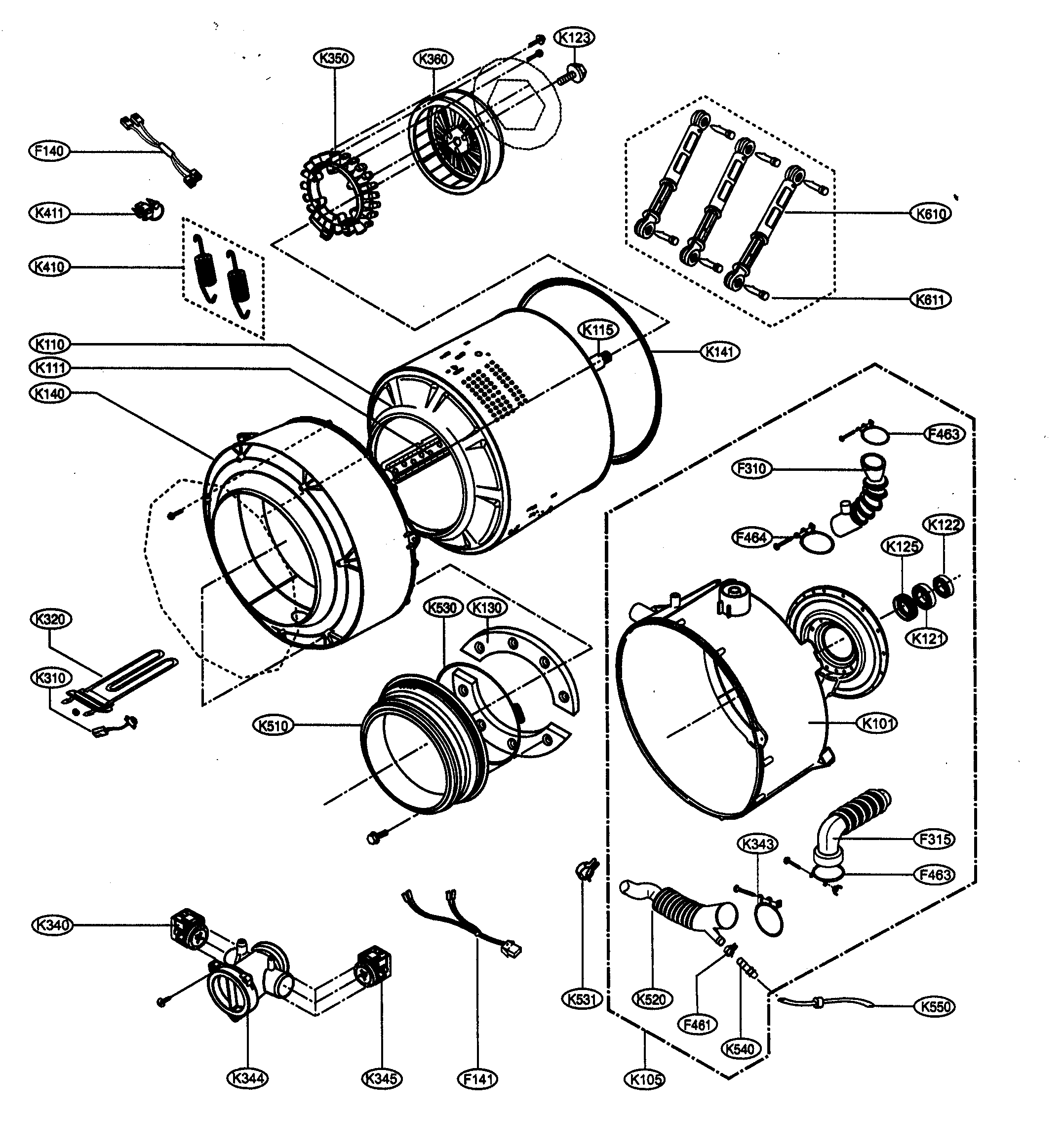 Lg Washer Parts