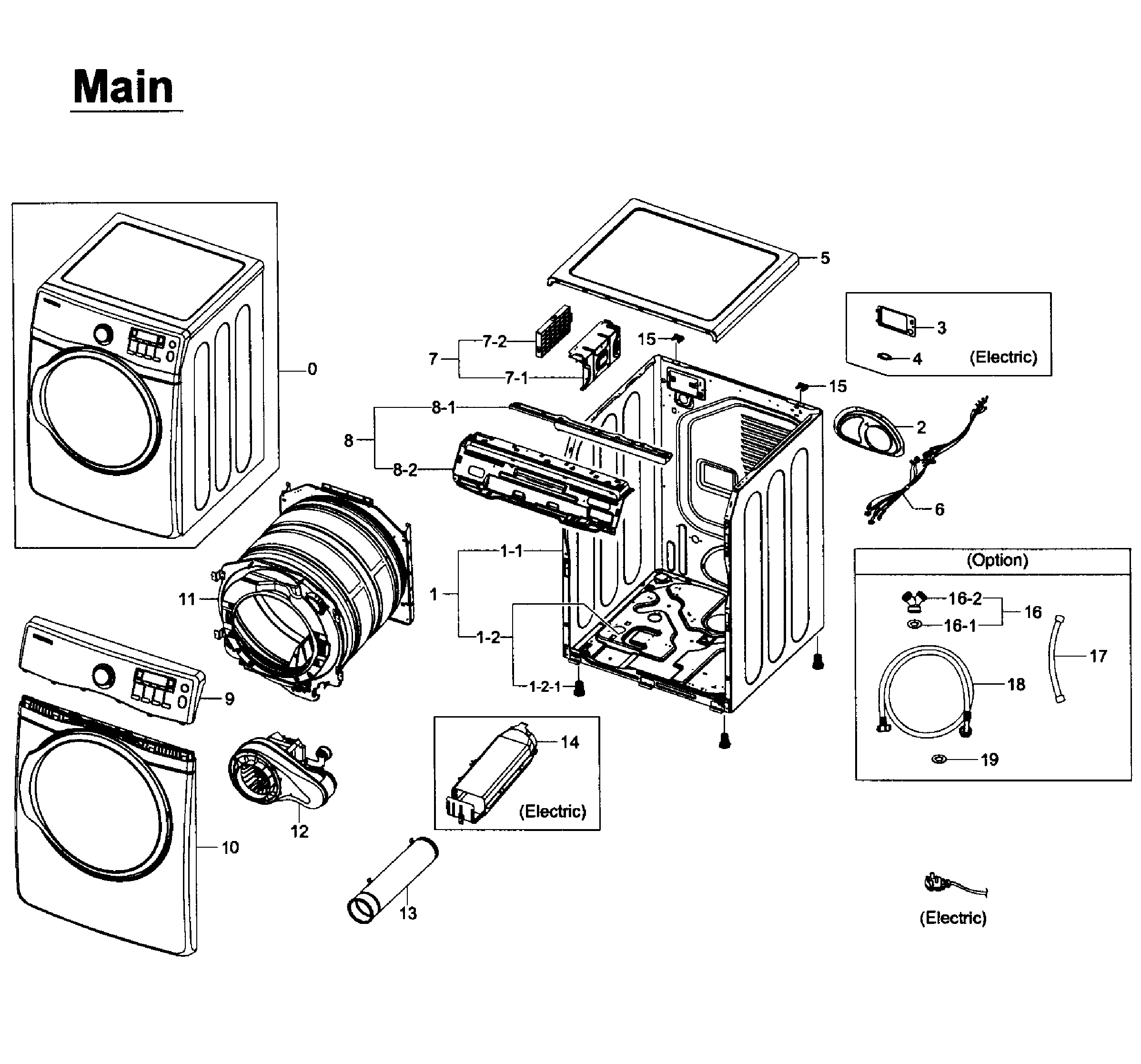 Wiring Diagram  35 Samsung Dryer Parts Diagram