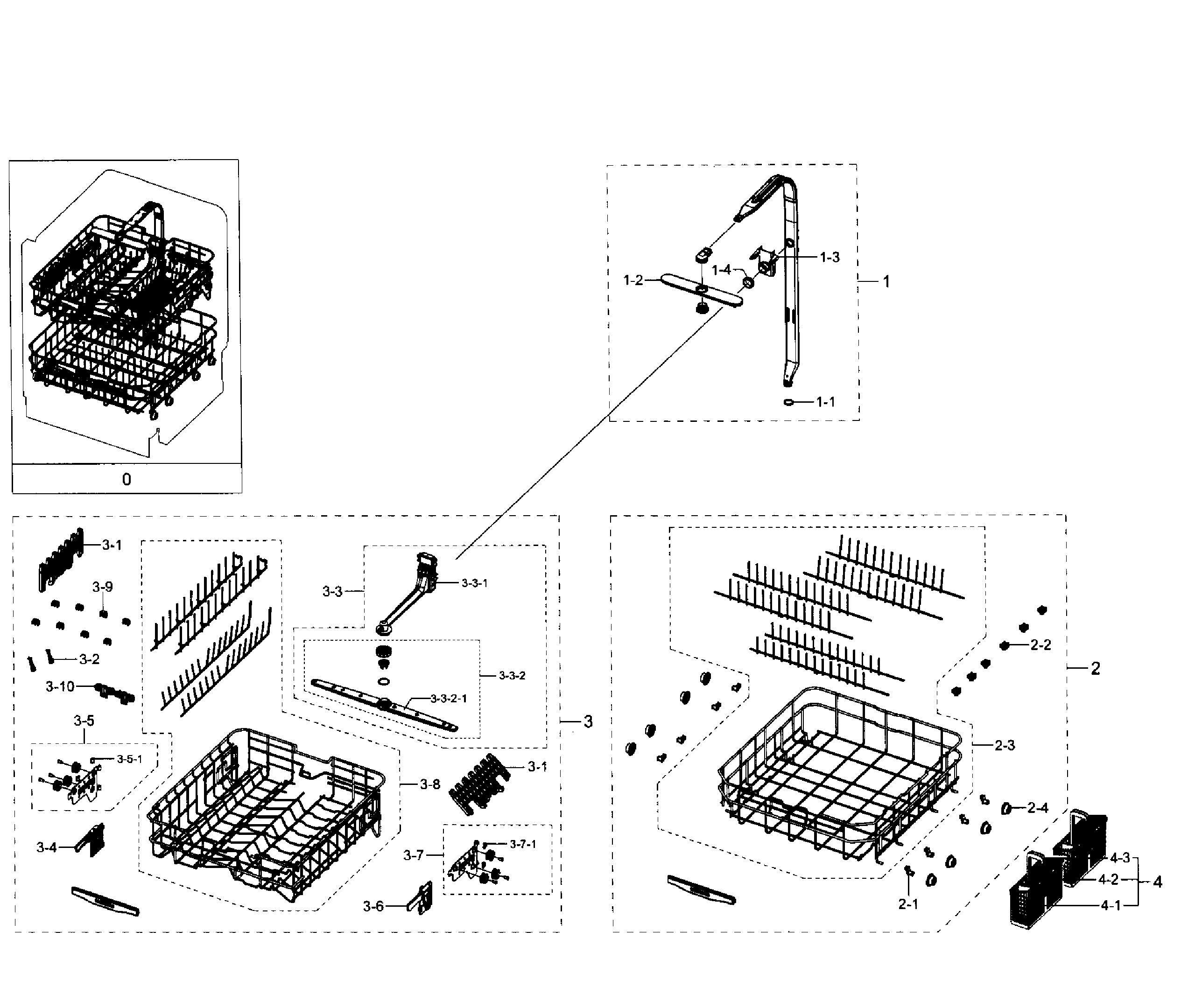 SAMSUNG DISHWASHER Parts | Model dw80j7550usaa0000 | Sears PartsDirect