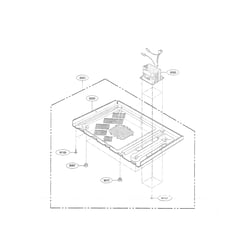 KENMORE ELITE Countertop Microwave Base Plate Parts