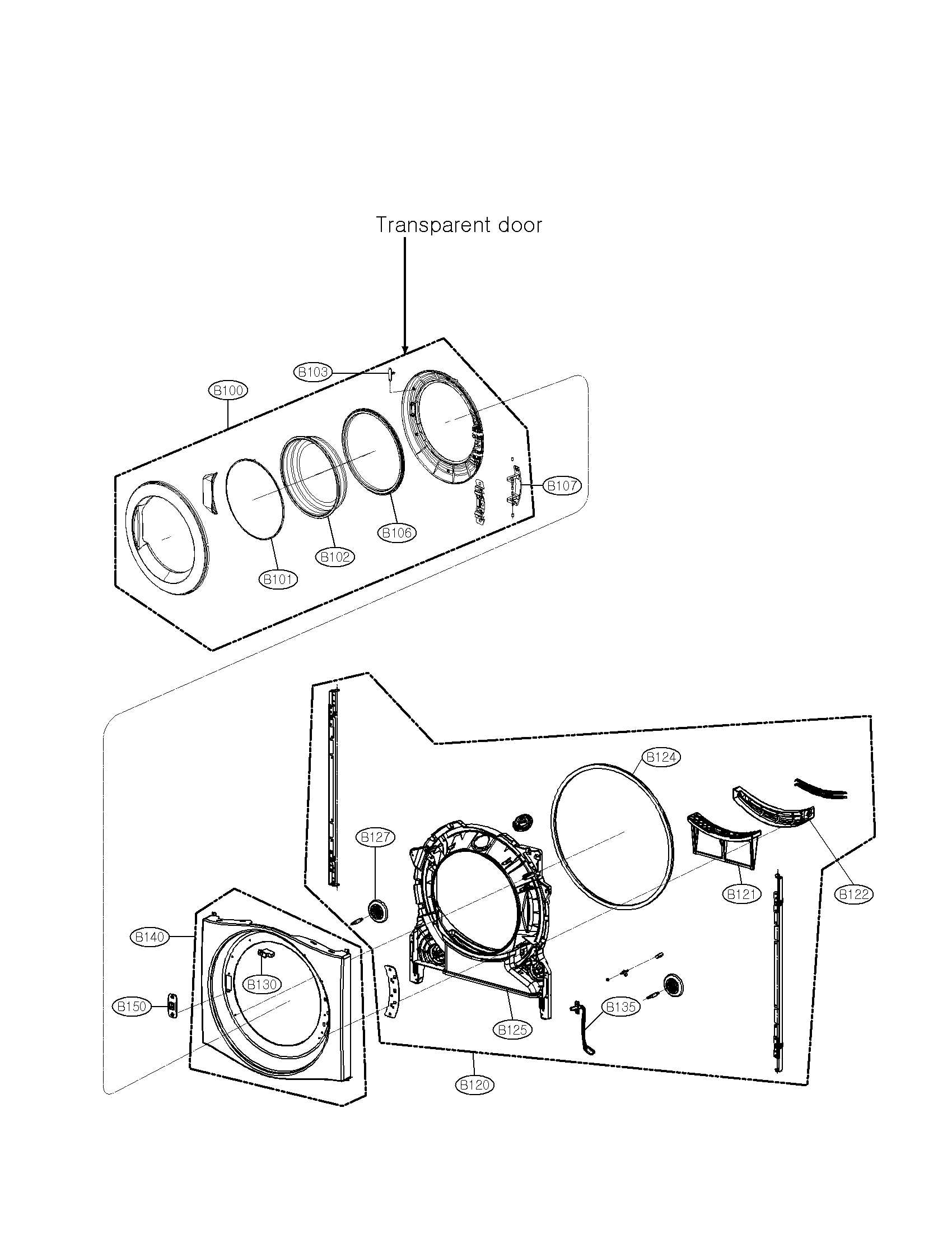 LG DRYER Parts | Model dlec855w | Sears PartsDirect