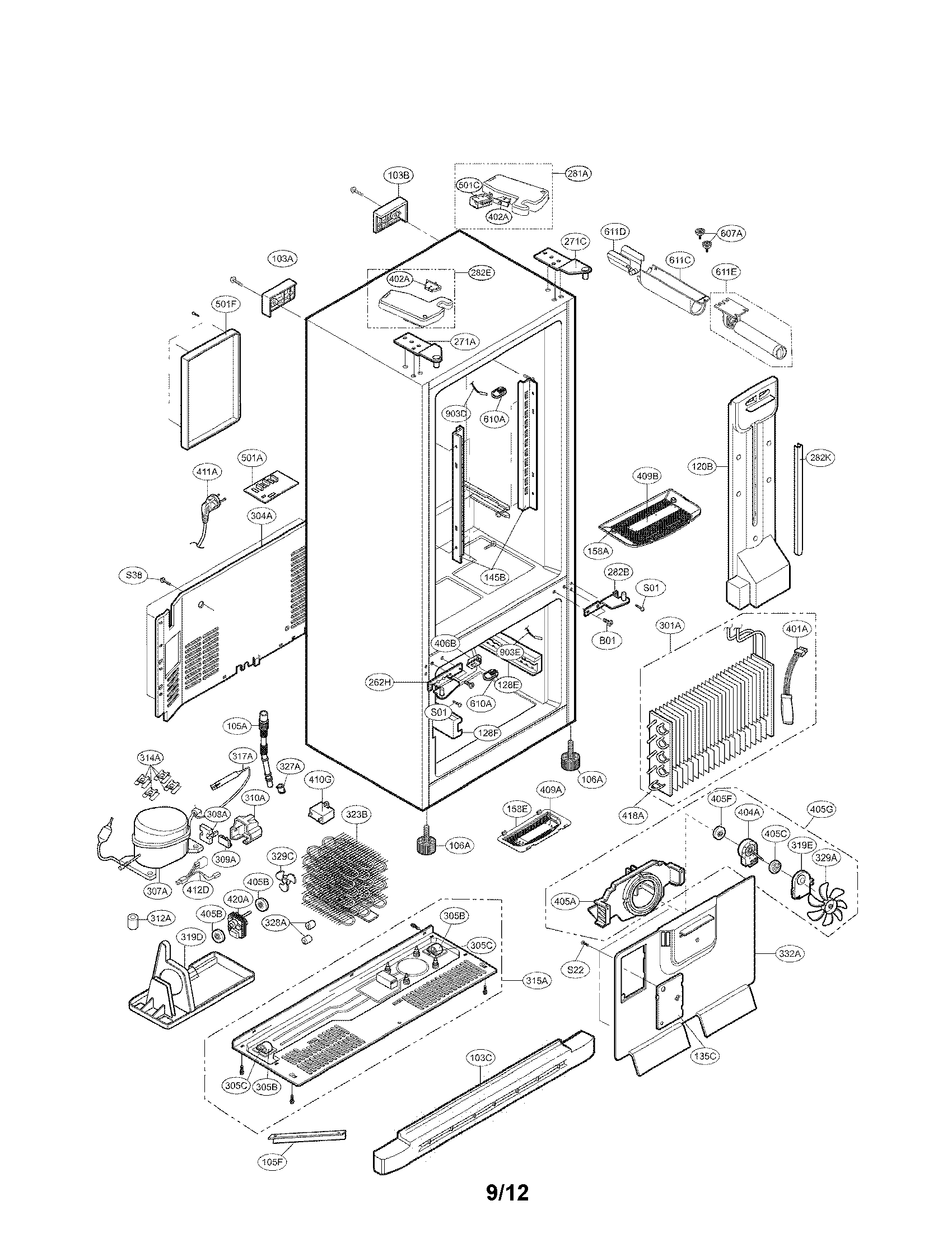 Kenmore Elite Refrigerator Parts