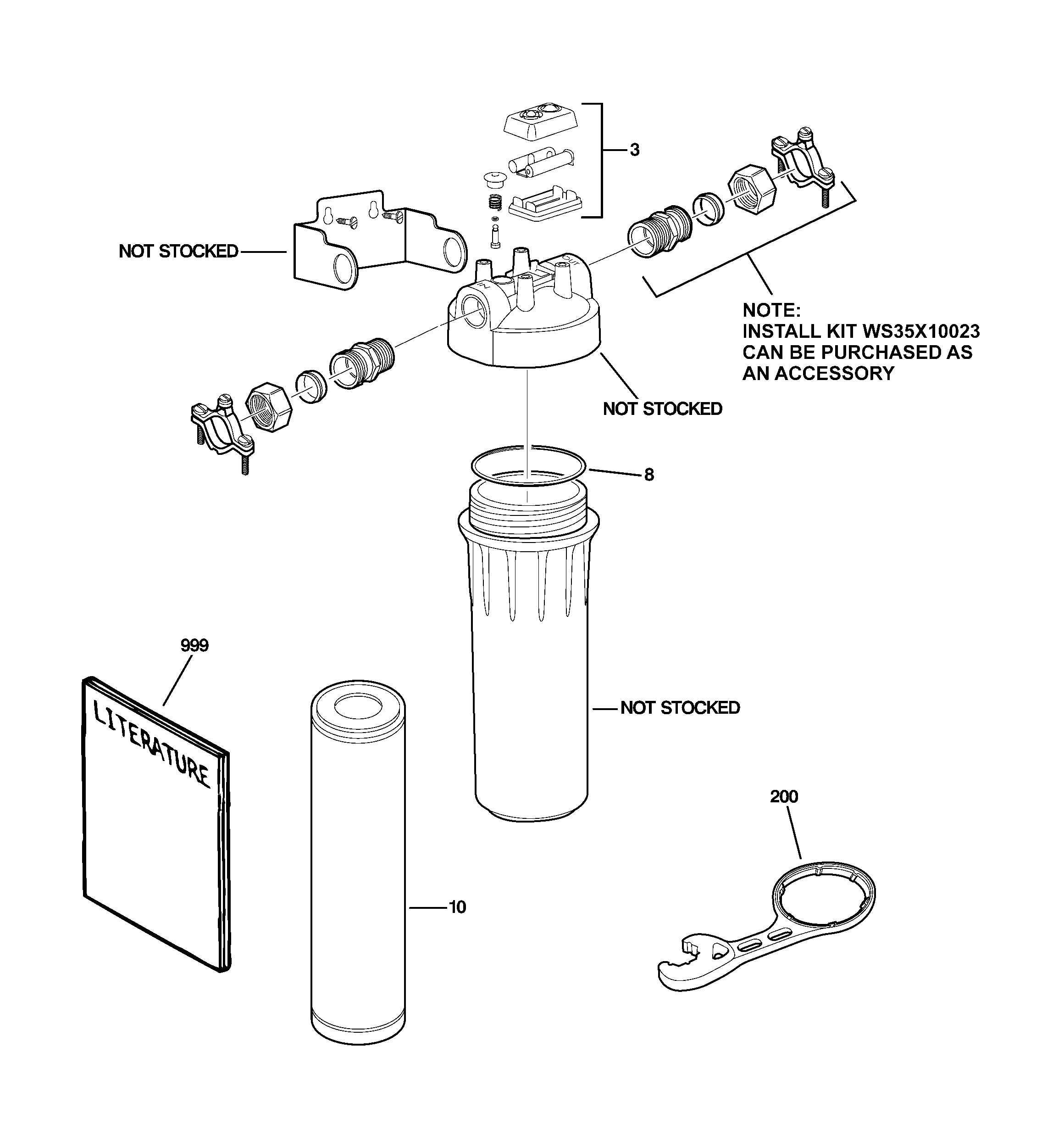 GE WATER SYSTEMS Parts | Model GXWH04F | Sears PartsDirect