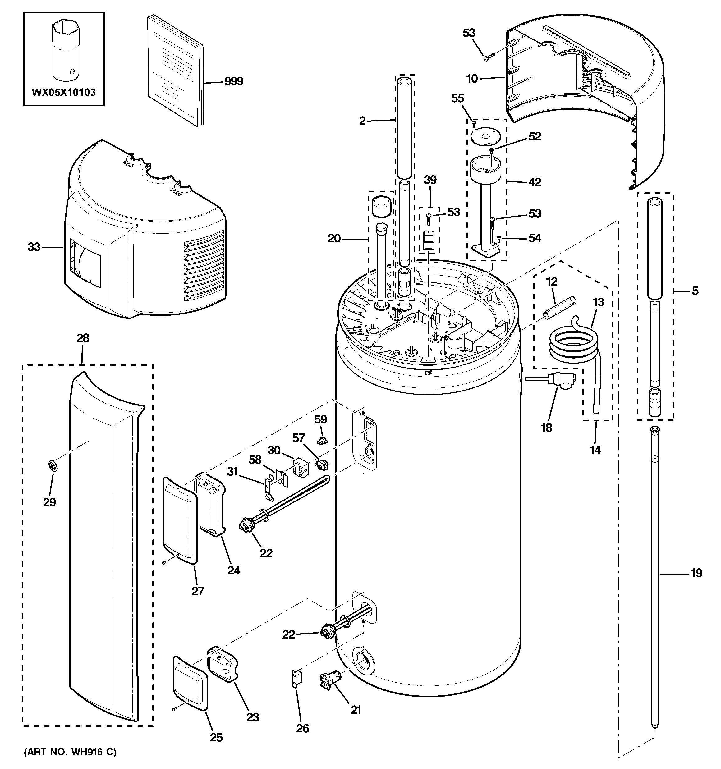 Ge Water Heater Parts