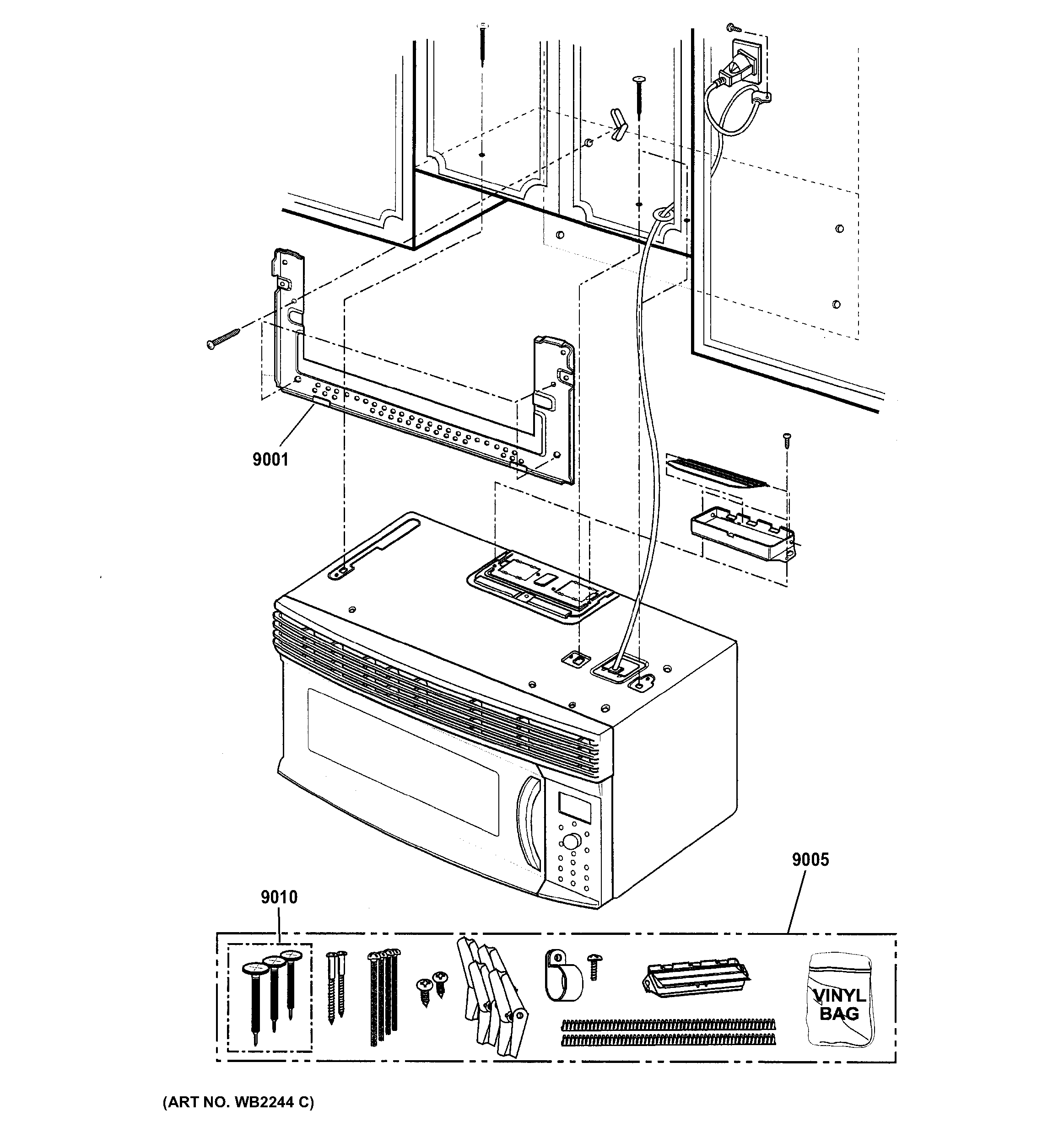 GE MICROWAVE Parts | Model SCA1000DBB03 | Sears PartsDirect