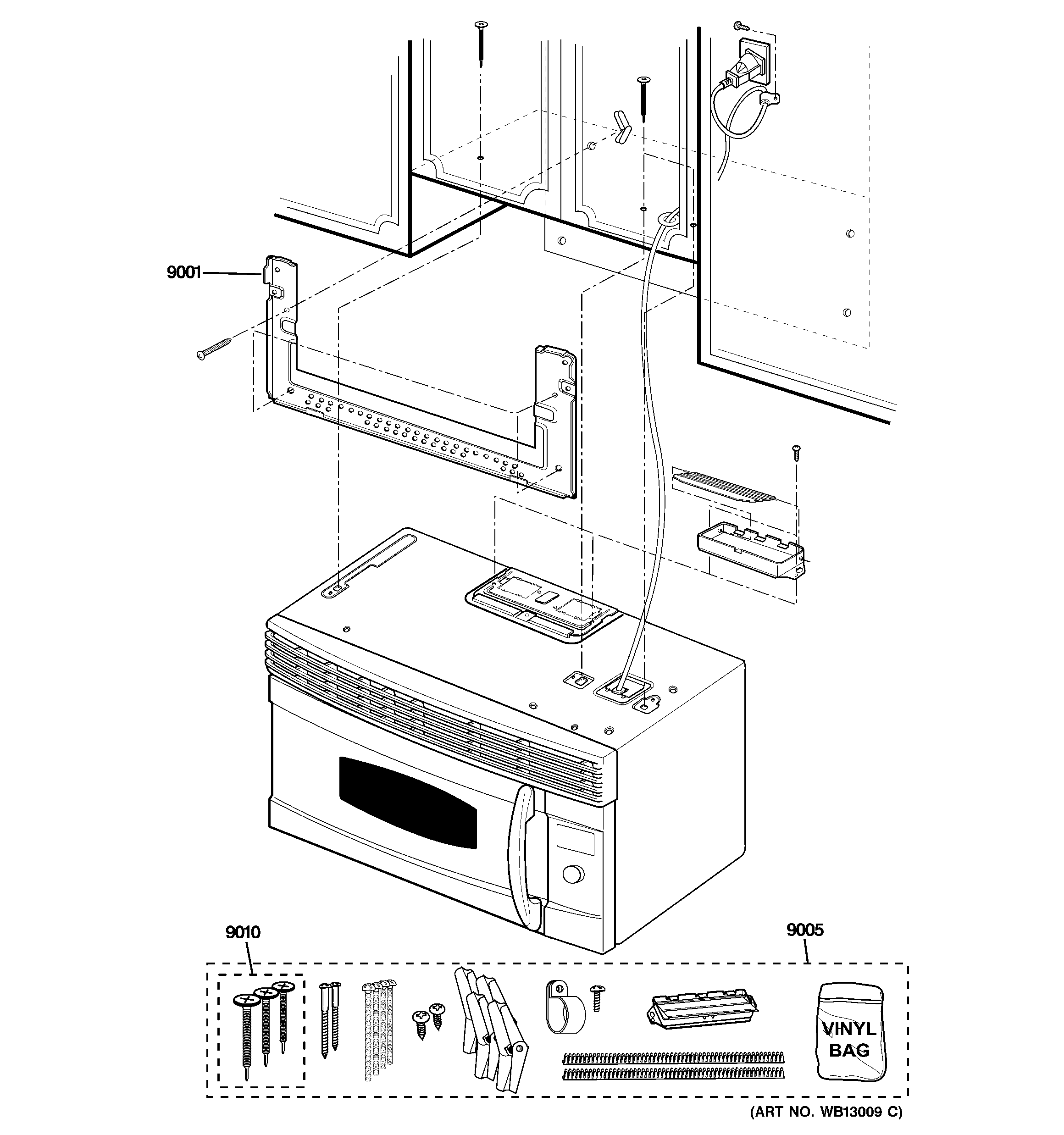 Ge Microwave Parts