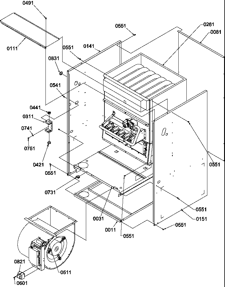 AMANA AIR CONDITIONING AND HEATING Parts | Model gdc045x30bp1213201f