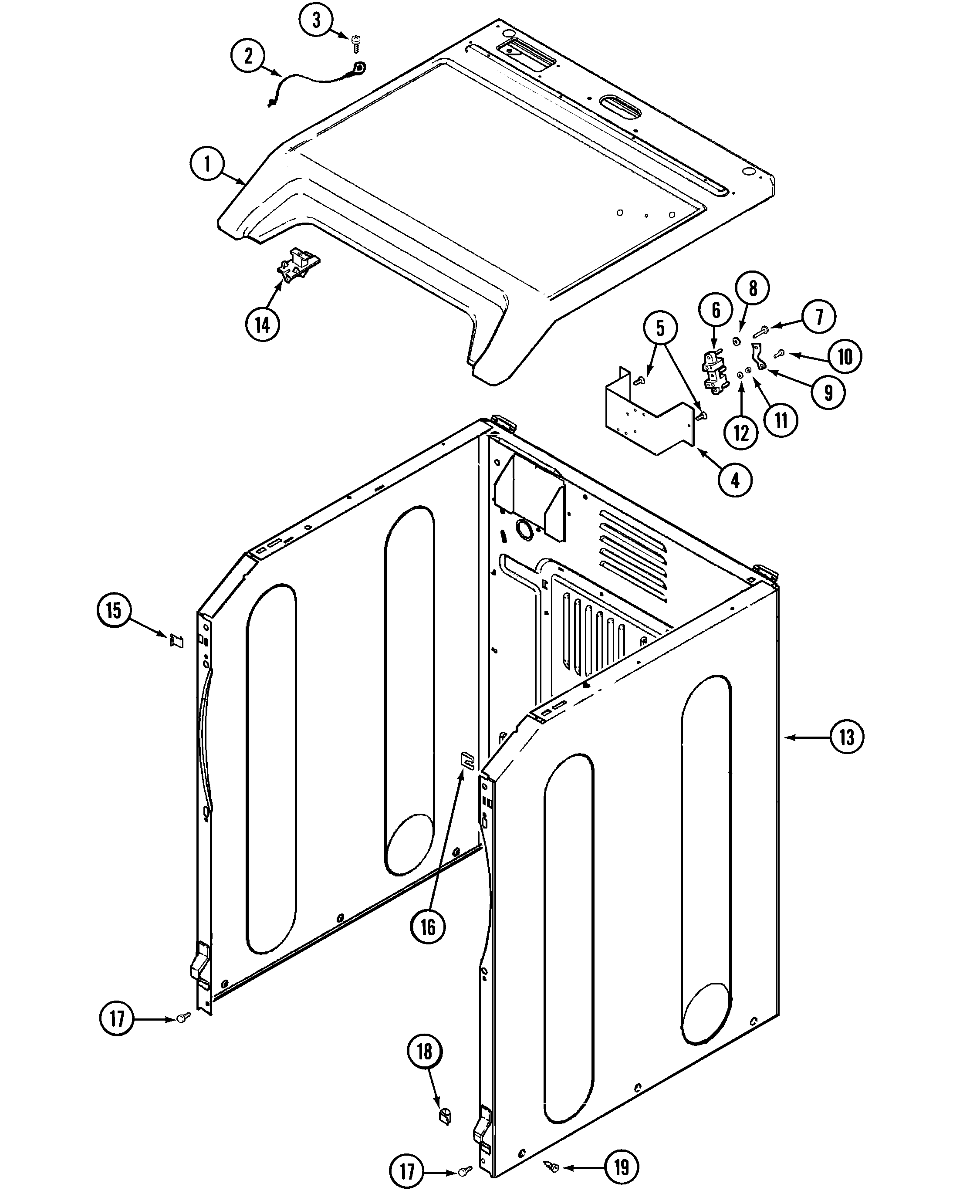 Maytag Model Mde3000ayw Residential Dryer Genuine Parts