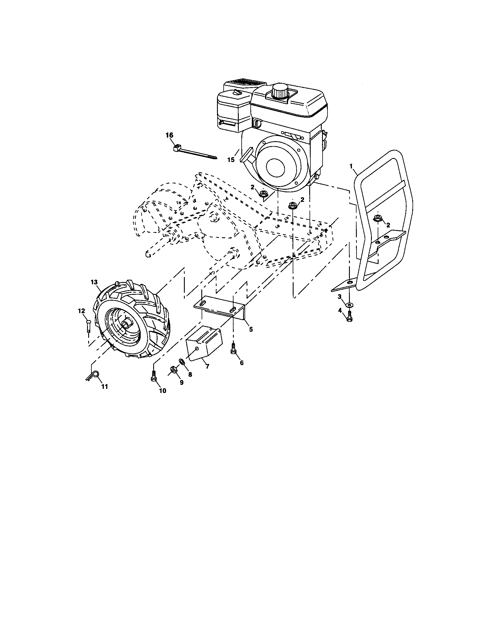 CRAFTSMAN TILLER Parts | Model 917294271 | Sears PartsDirect craftsman tiller engine diagram 