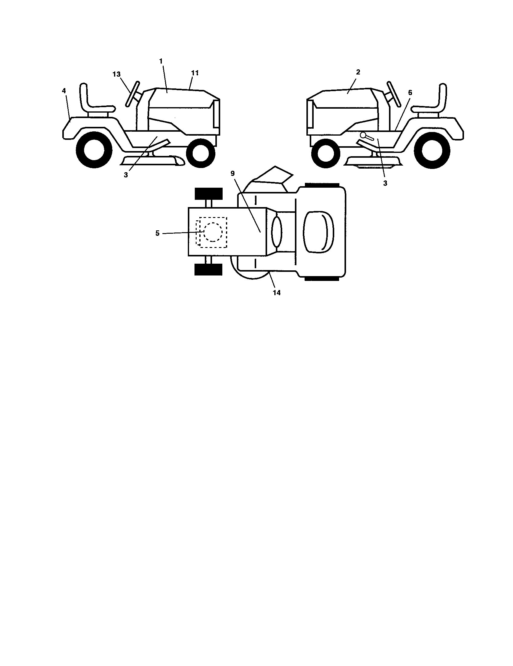 SOUTHERN STATES Tractor Decals Parts