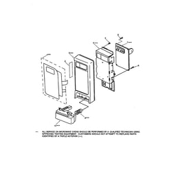 KENMORE Countertop Microwave Control Panel parts
