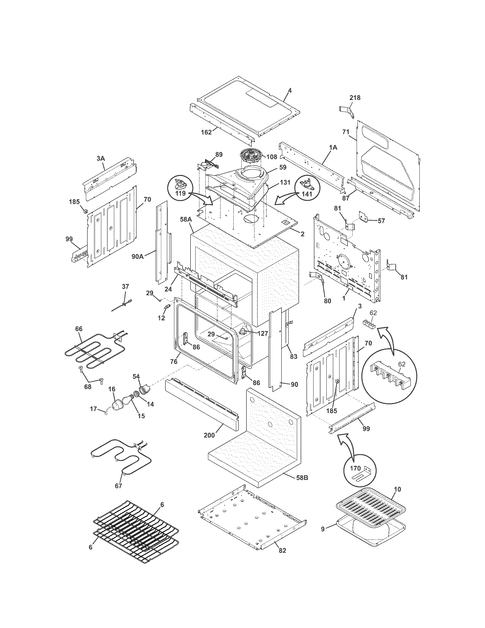 KENMORE ELECTRIC RANGE Parts | Model 79045589905 | Sears PartsDirect