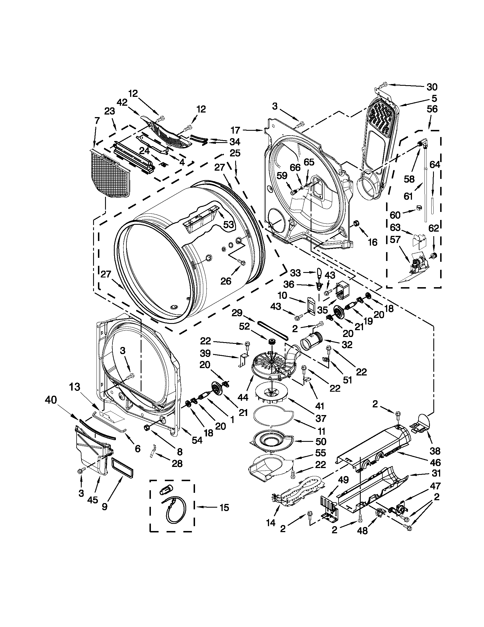 MAYTAG 27" ELECTRIC DRYER Parts | Model MEDB880BW0 | Sears PartsDirect