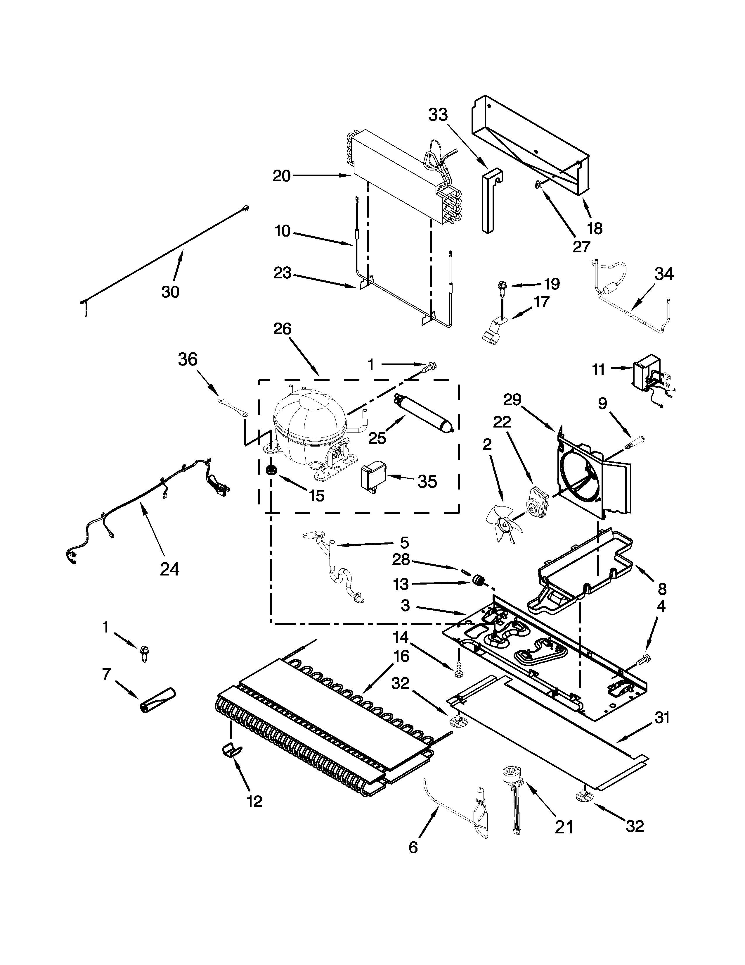 WHIRLPOOL REFRIGERATOR Parts Model WRX988SIBM01 Sears PartsDirect