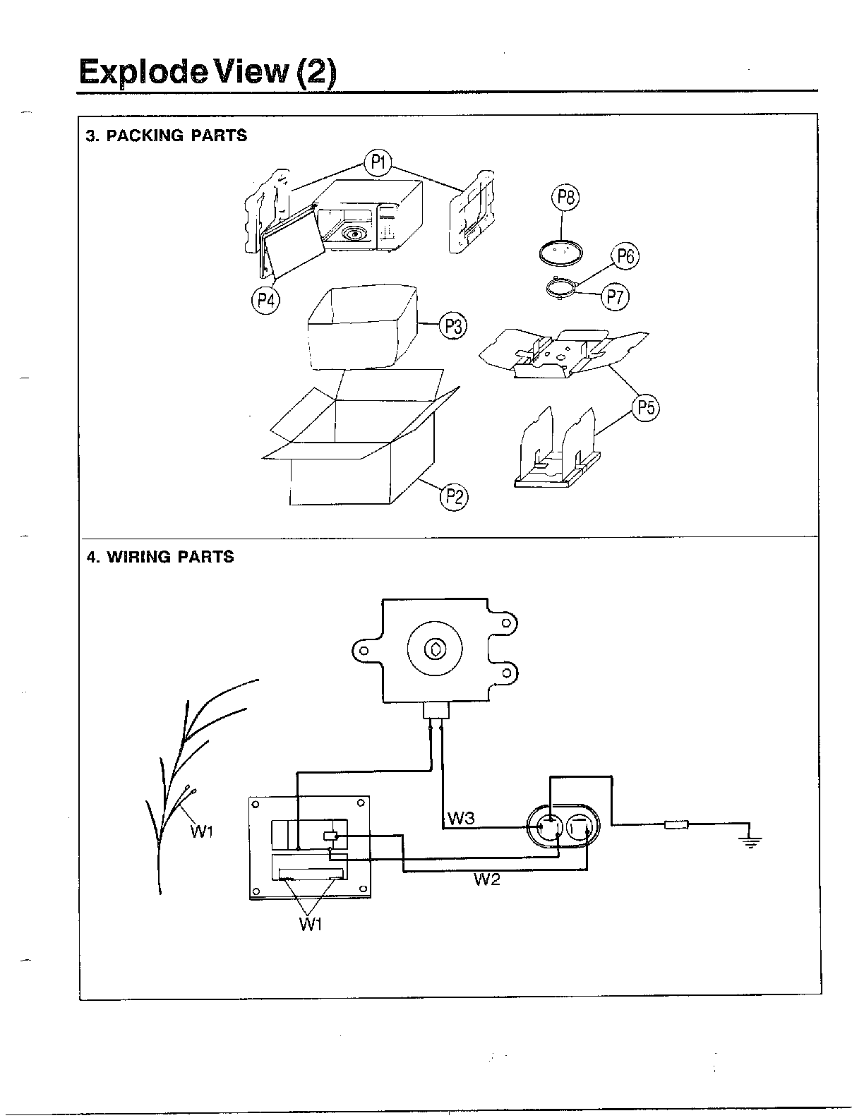 SAMSUNG MICROWAVE OVEN Parts | Model 9336 | Sears PartsDirect