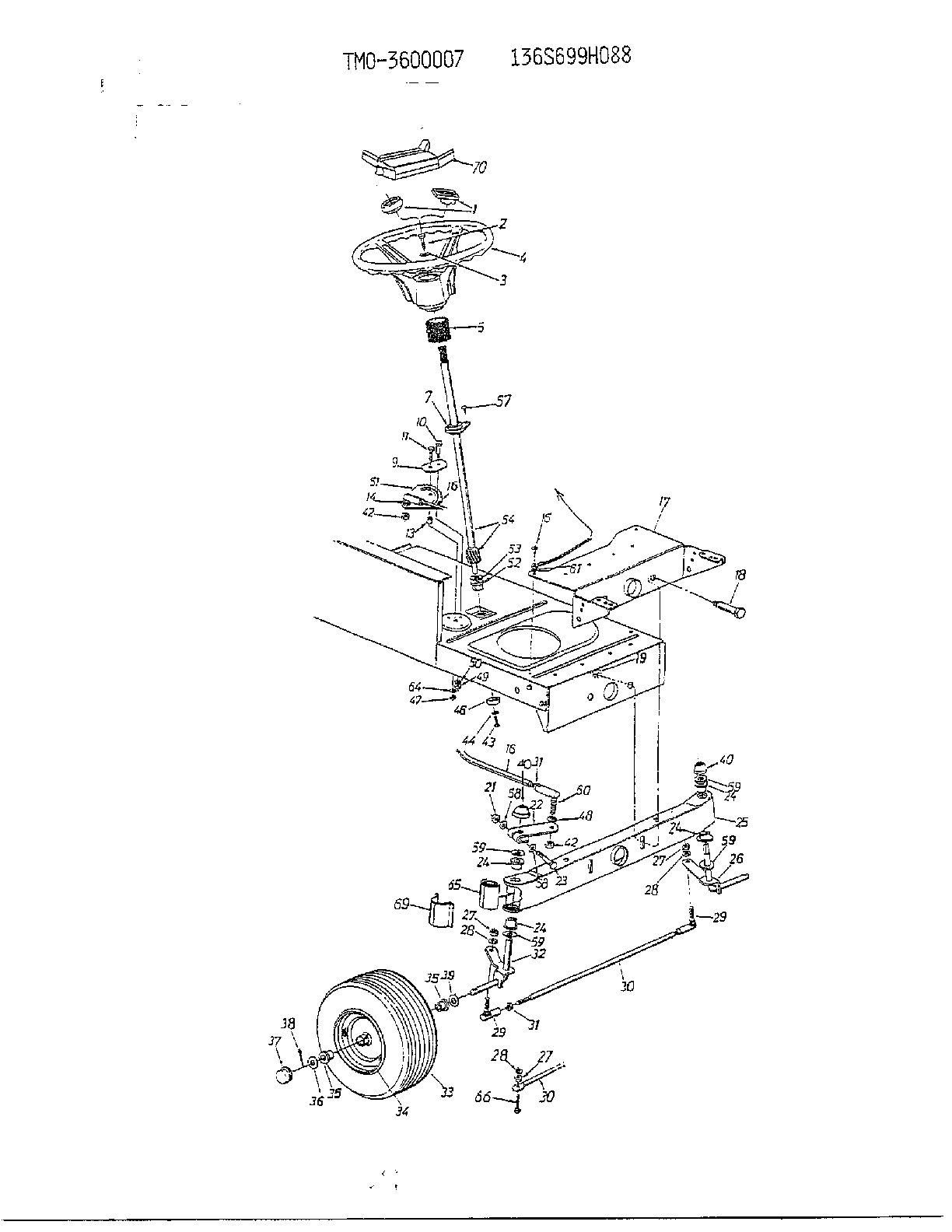 MTD LAWN TRACTOR Parts | Model 3600007 | Sears PartsDirect