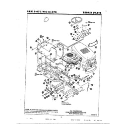 NOMA NOMA LAWN TRACTOR Parts | Model f4316070 | Sears PartsDirect