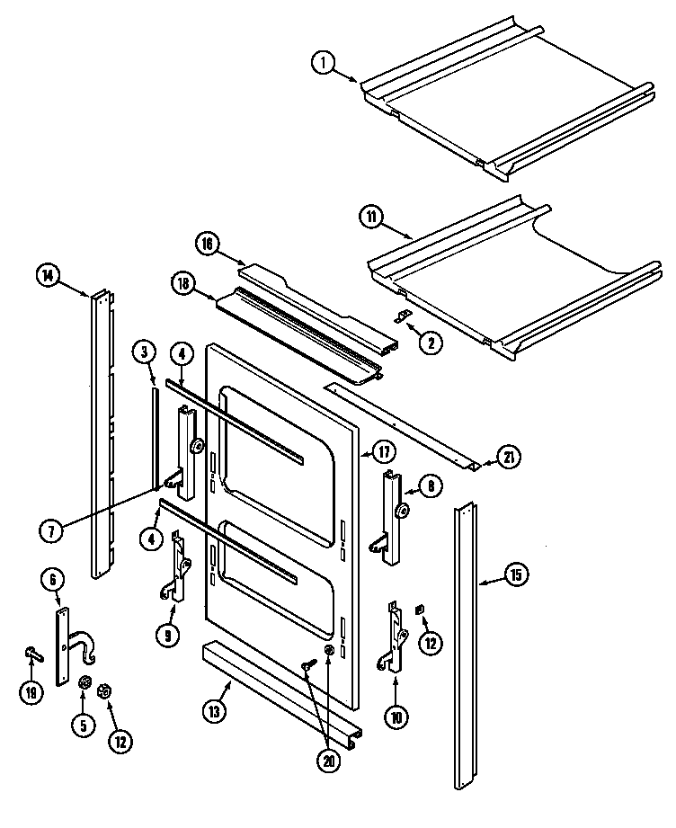 MAGIC CHEF GAS WALL OVEN Parts Model 9112XPB Sears PartsDirect