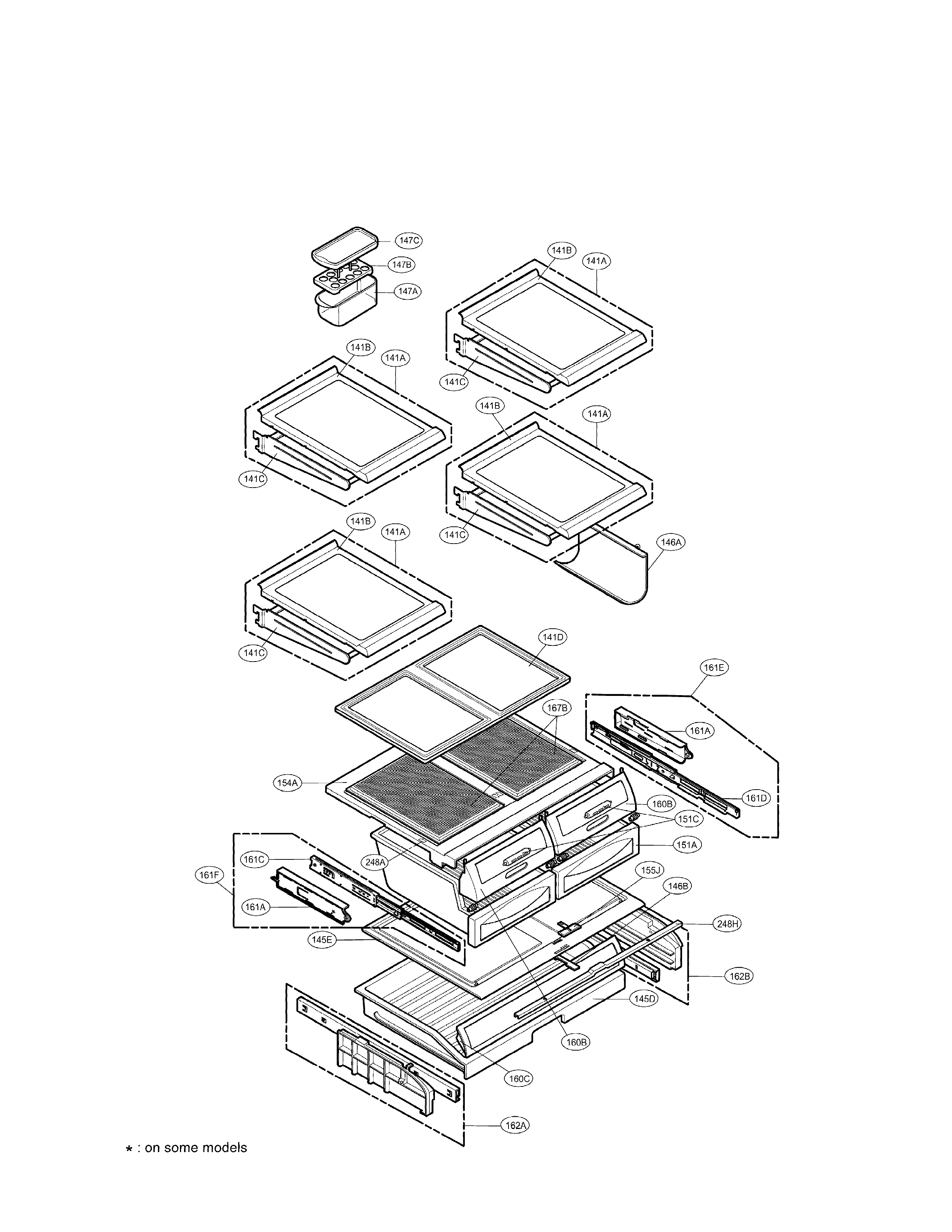 LG REFRIGERATOR Parts | Model LRFD21855ST | Sears PartsDirect