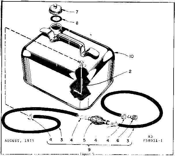 Fuel tank and line