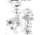 Craftsman 217585120 engine assembly diagram