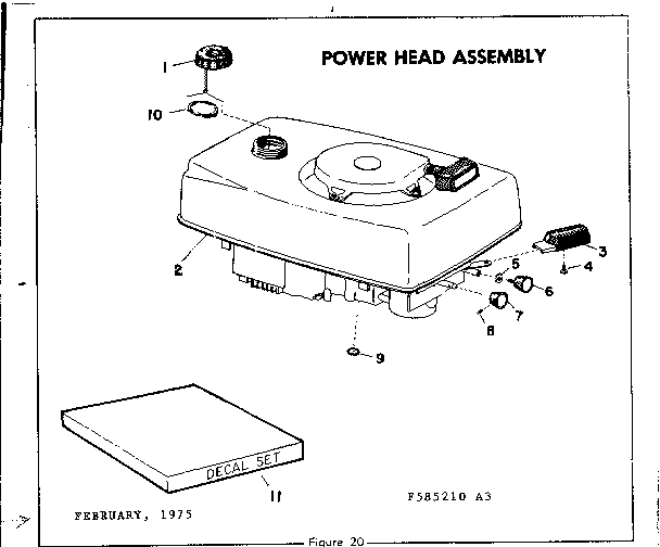 Power head assembly