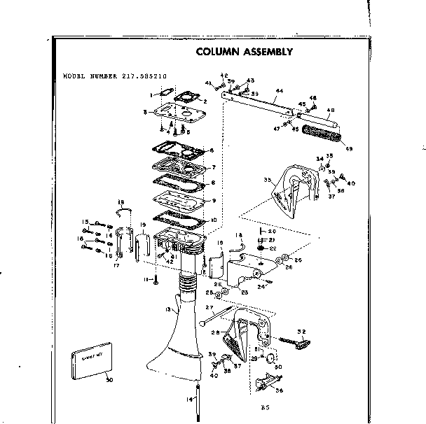 Column assembly