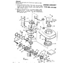 Craftsman 217585211 engine assembly diagram