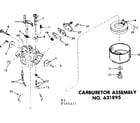 Craftsman 217585211 carburetor assembly diagram