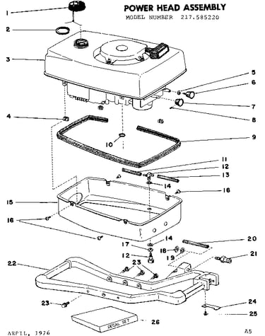 Power head assembly