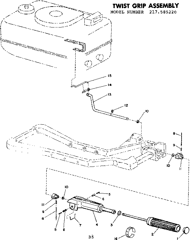 Twist grip assembly