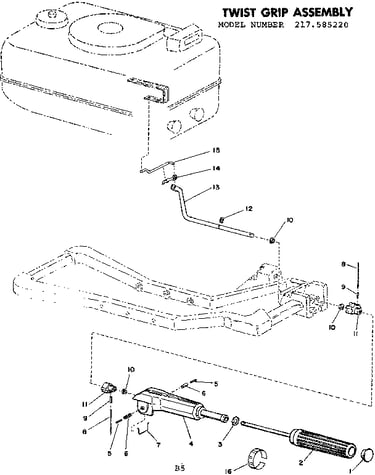 Twist grip assembly
